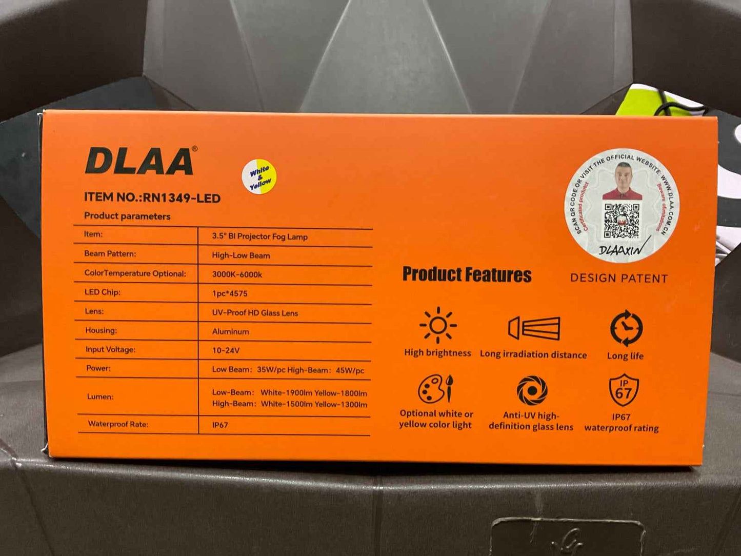 DLAA PROJECTORS - 3 COLOURS